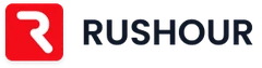 Rushour logistics startup logo - Client using AI automation for delivery optimization